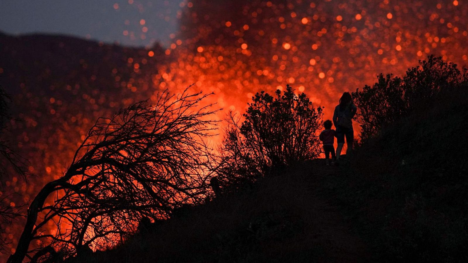 En total la lava cubre una superficie de más de 700 hectáreas