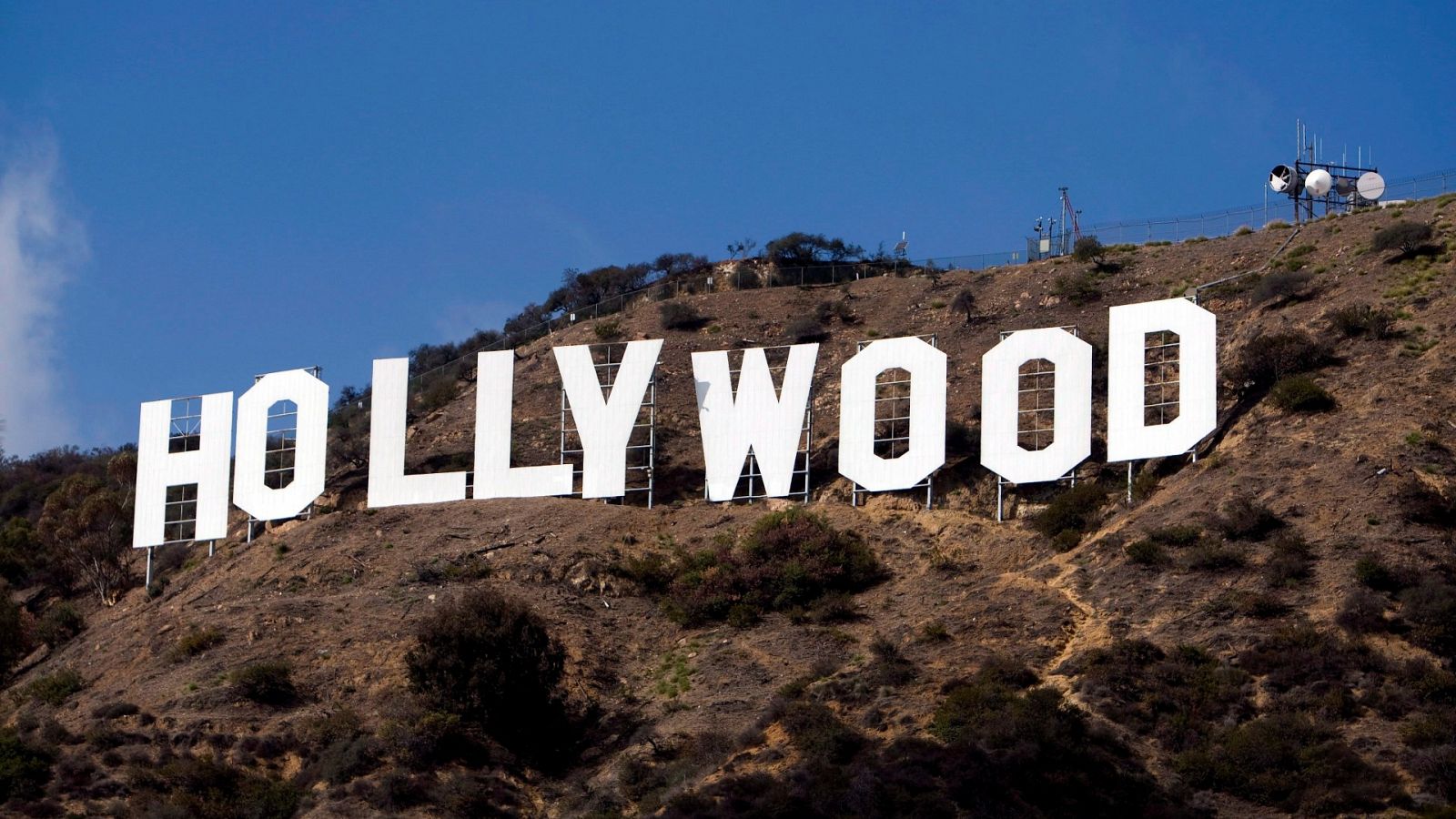 Imagen de archivo del conocido cartel de Hollywood, en California, Estados Unidos