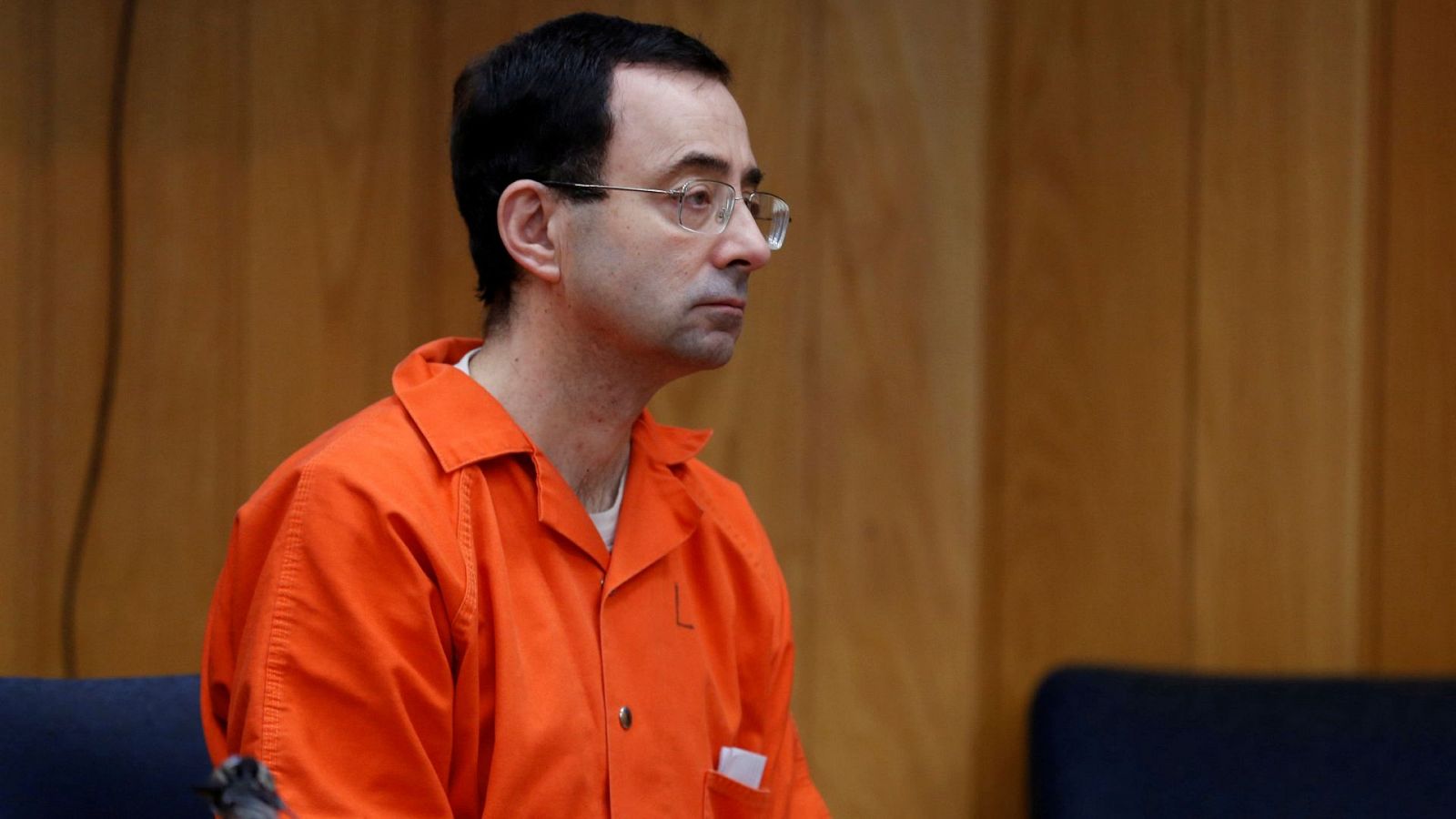 El doctor Larry Nassar durante su juicio