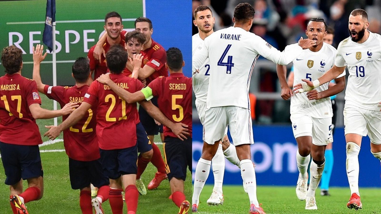 Productos lácteos Oferta Accor Final de la Nations League: España-Francia en RTVE