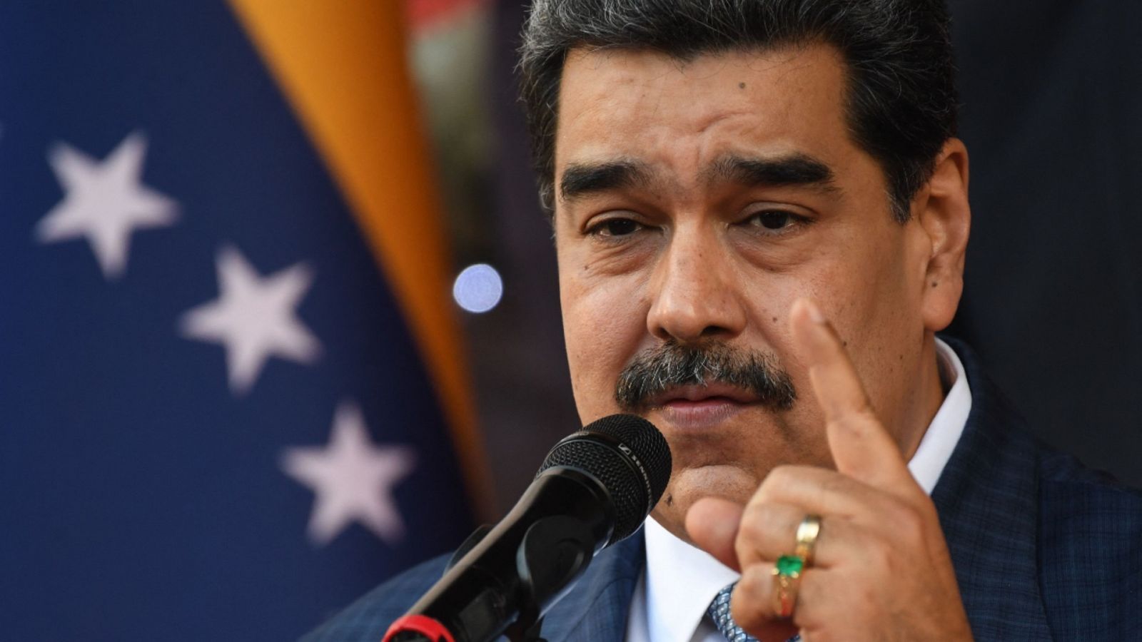 Una imagen del presidente venezolano, Nicolás Maduro.