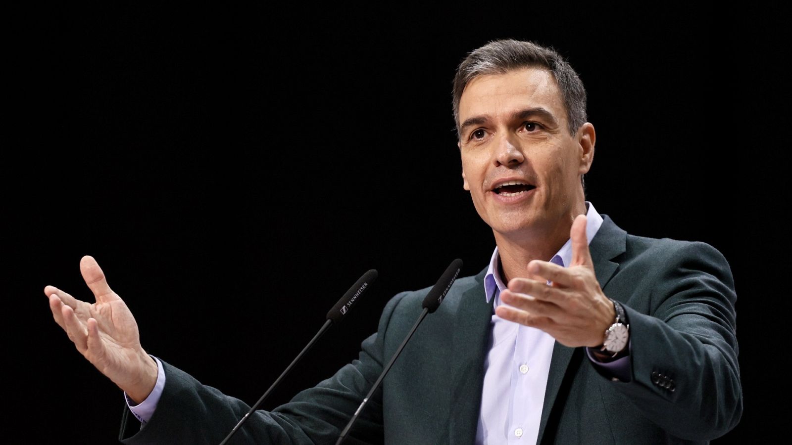 El presidente del Gobierno y secretario General del PSOE, Pedro Sánchez