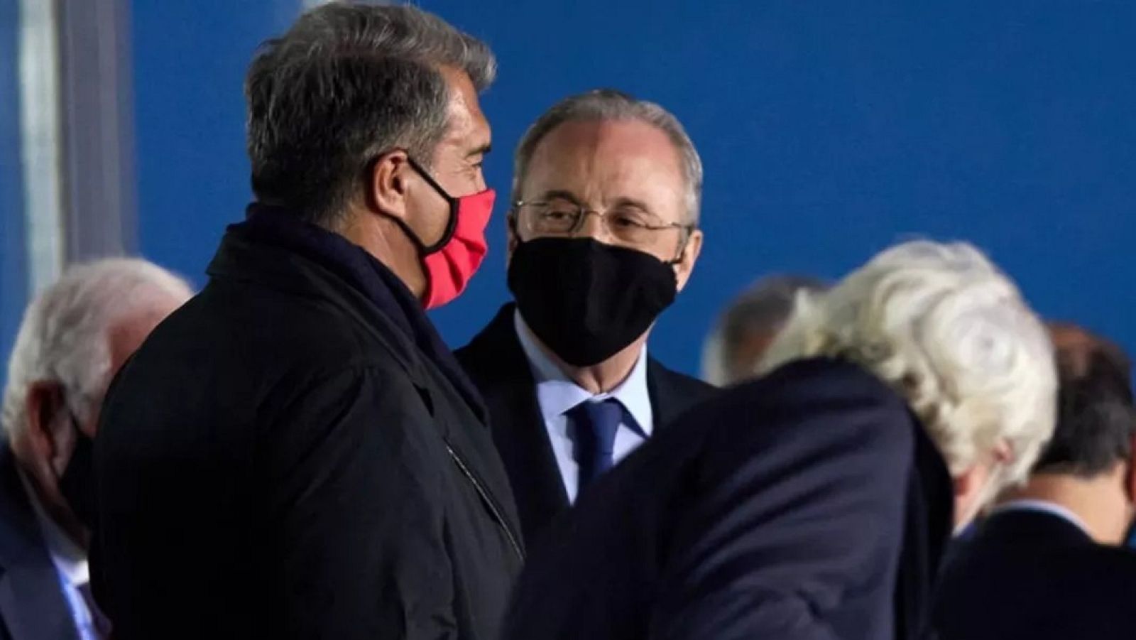 Joan Laporta y Florentino Pérez, en una imagen de archivo.