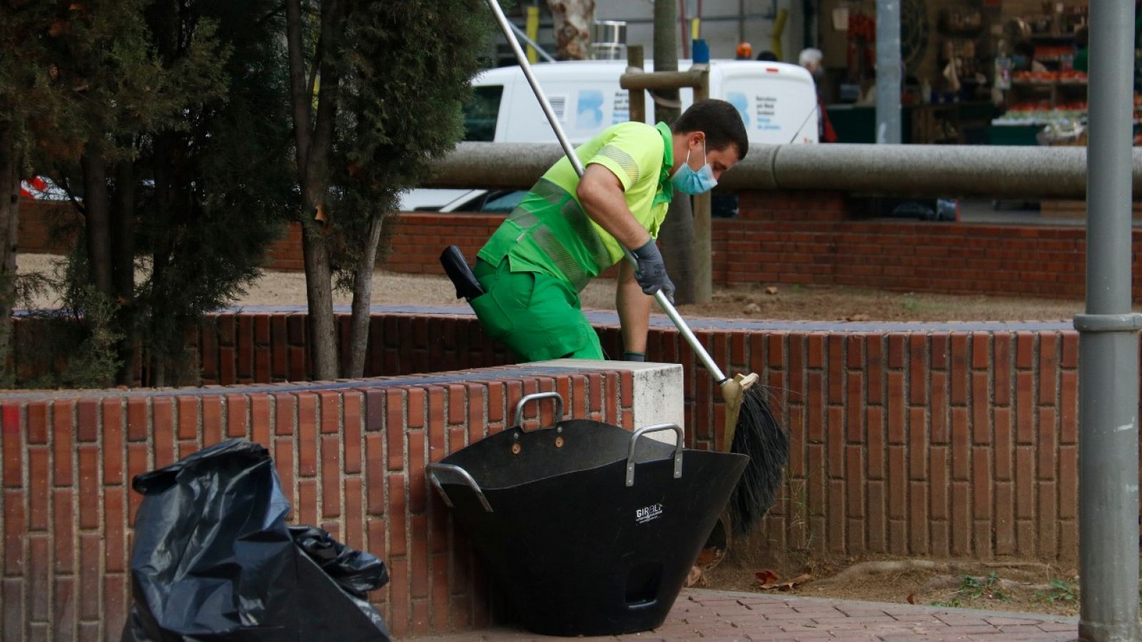 Personal de neteja de la ciutat de Barcleona