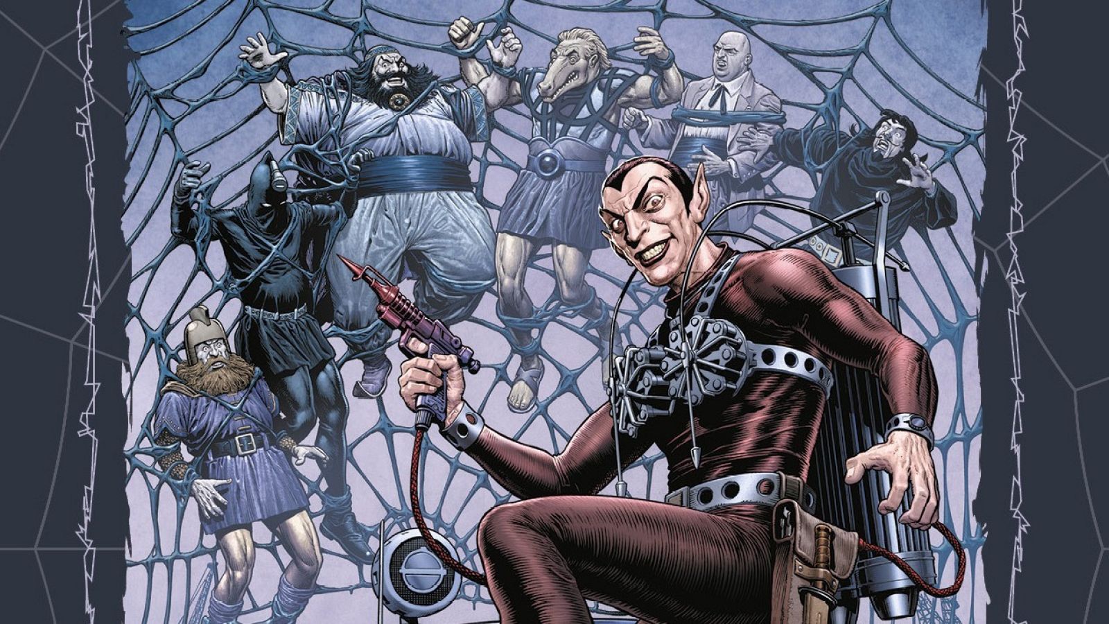 Detalle de la portada del Primer tomo de 'Spider'