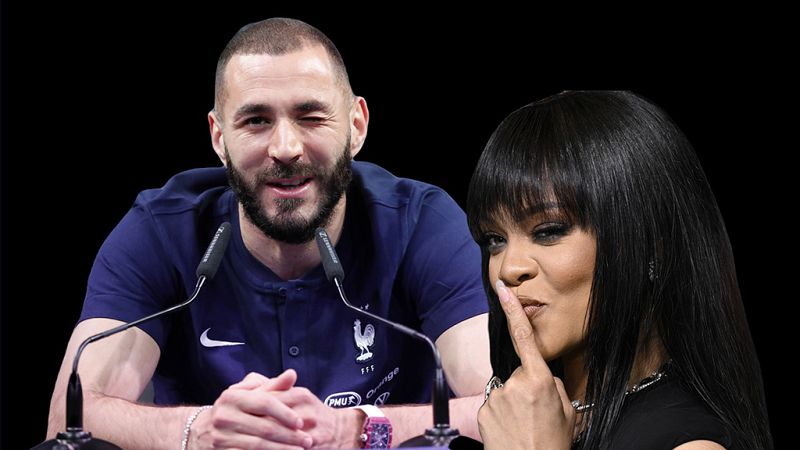 Karim Benzema y Rihanna tuvieron un 'affair' en 2014