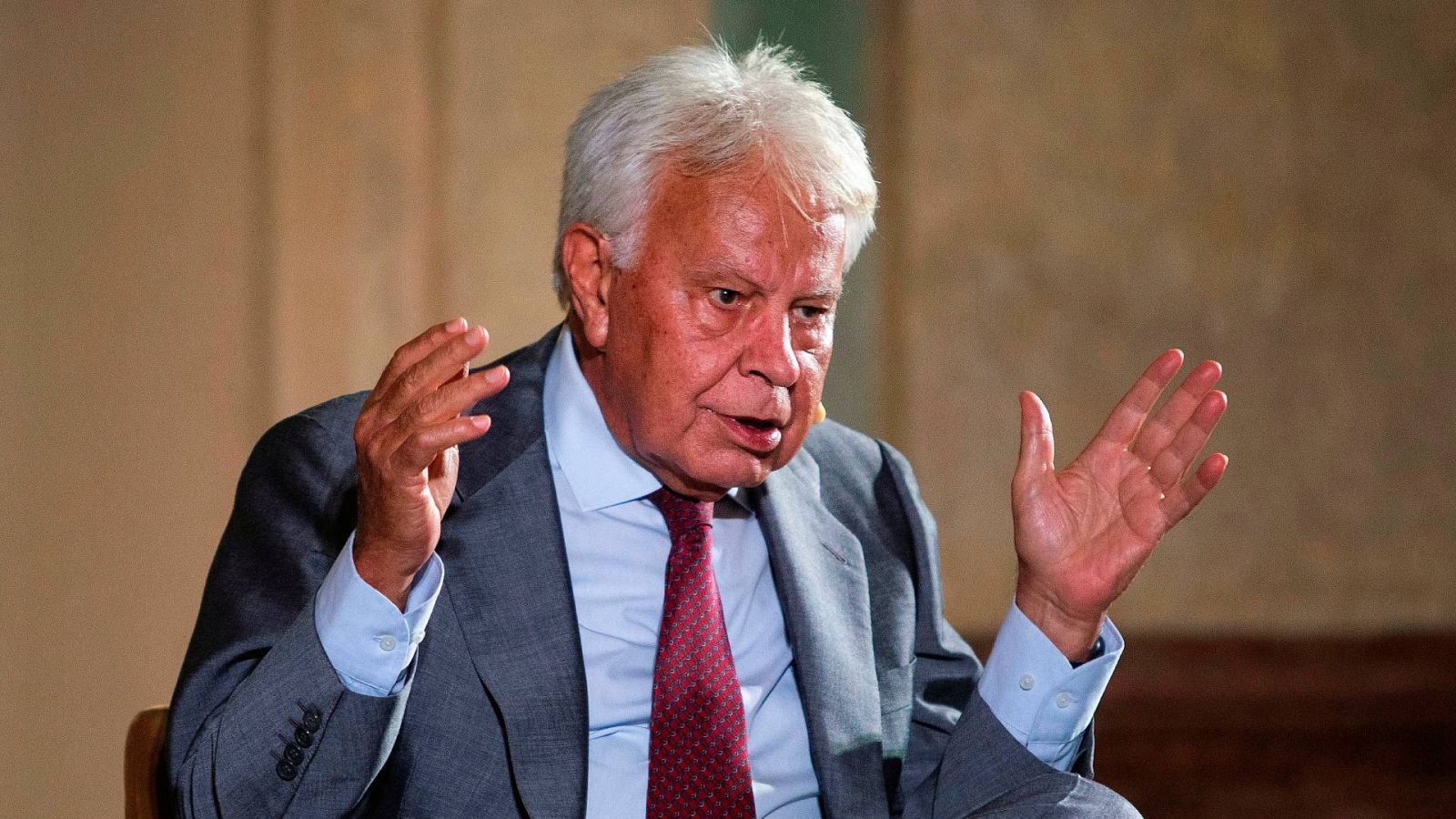 El expresidente del Gobierno, Felipe González