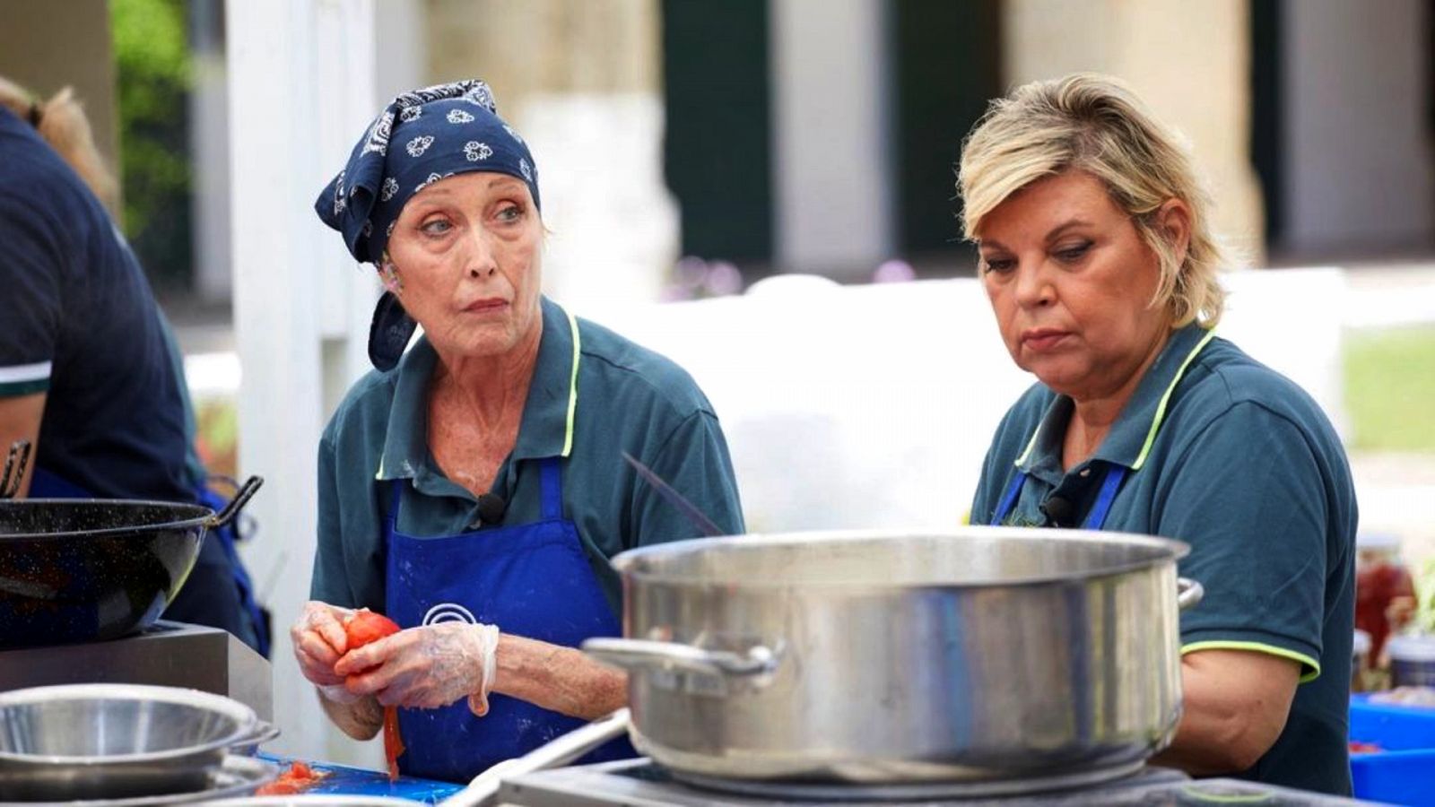 Verónica Forqué durante una prueba de exteriores