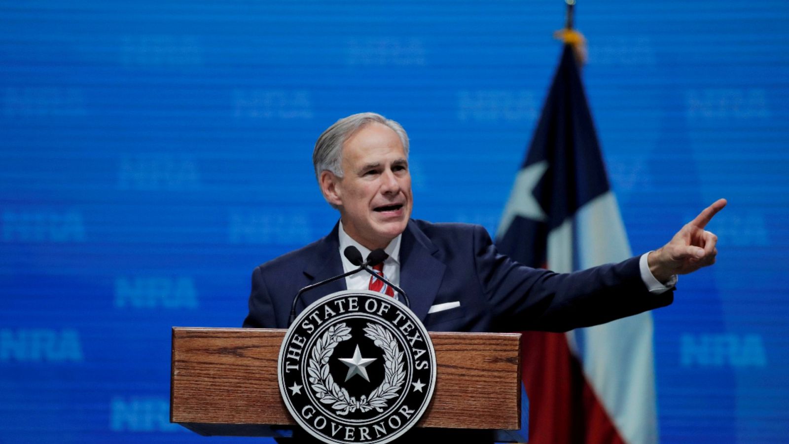 Imagen de archivo del 4 de mayo del 2018 del gobernador de Texas, el republicano Greg Abbott.