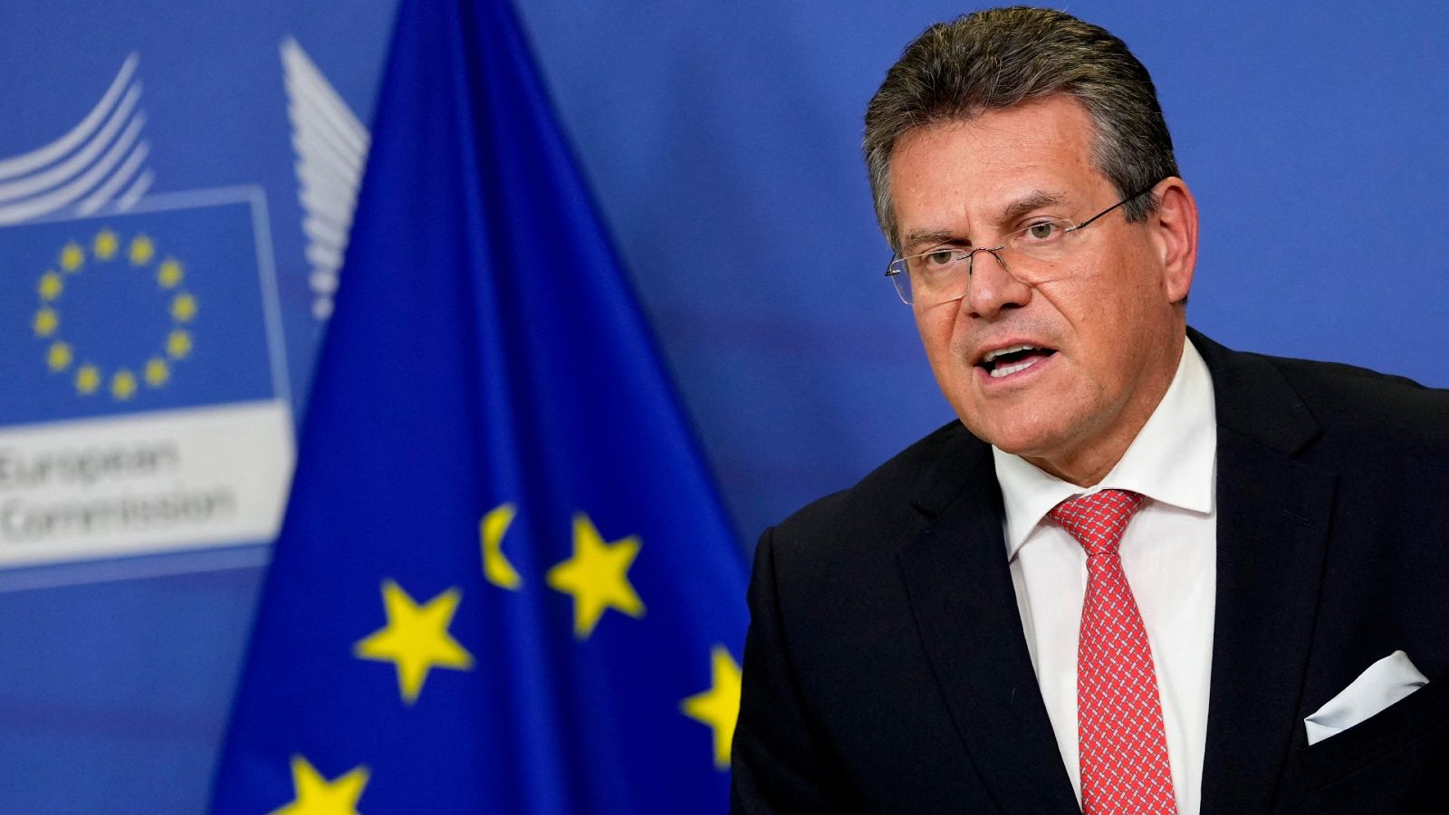 El comisario europeo de Relaciones Interinstitucionales y Prospectiva, Maros Sefcovic