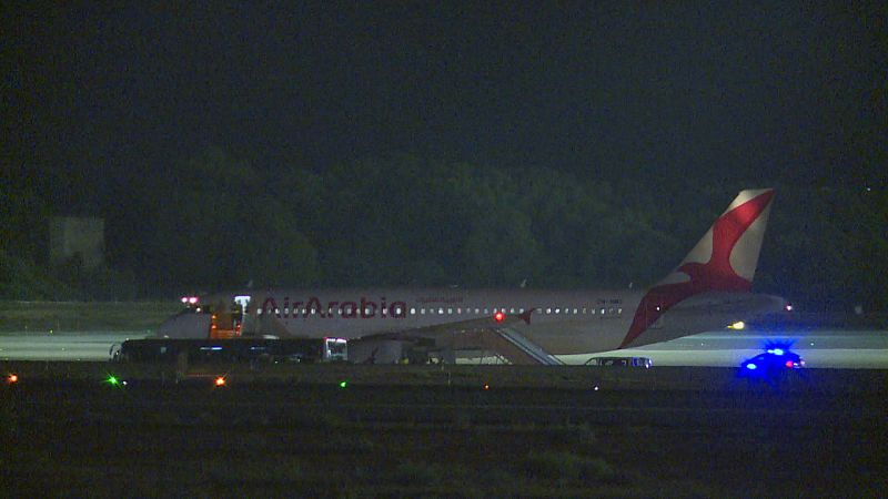 L'avió d'Air Arabia ja ha tornat a Casablanca amb la resta del passatge