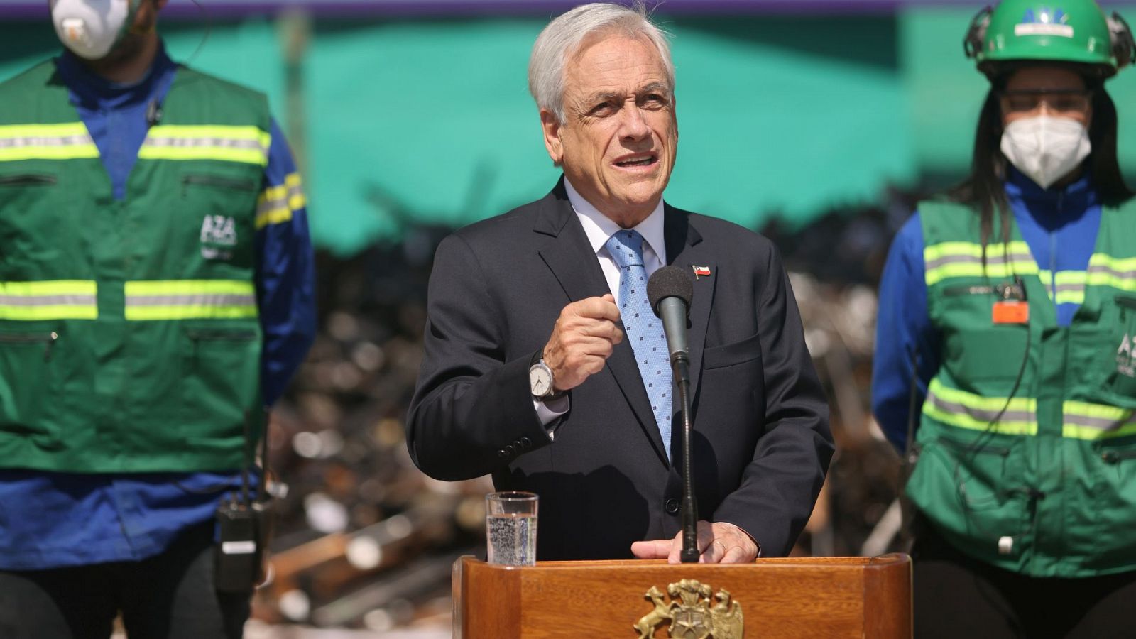 El presidente chileno Sebastián Piñera