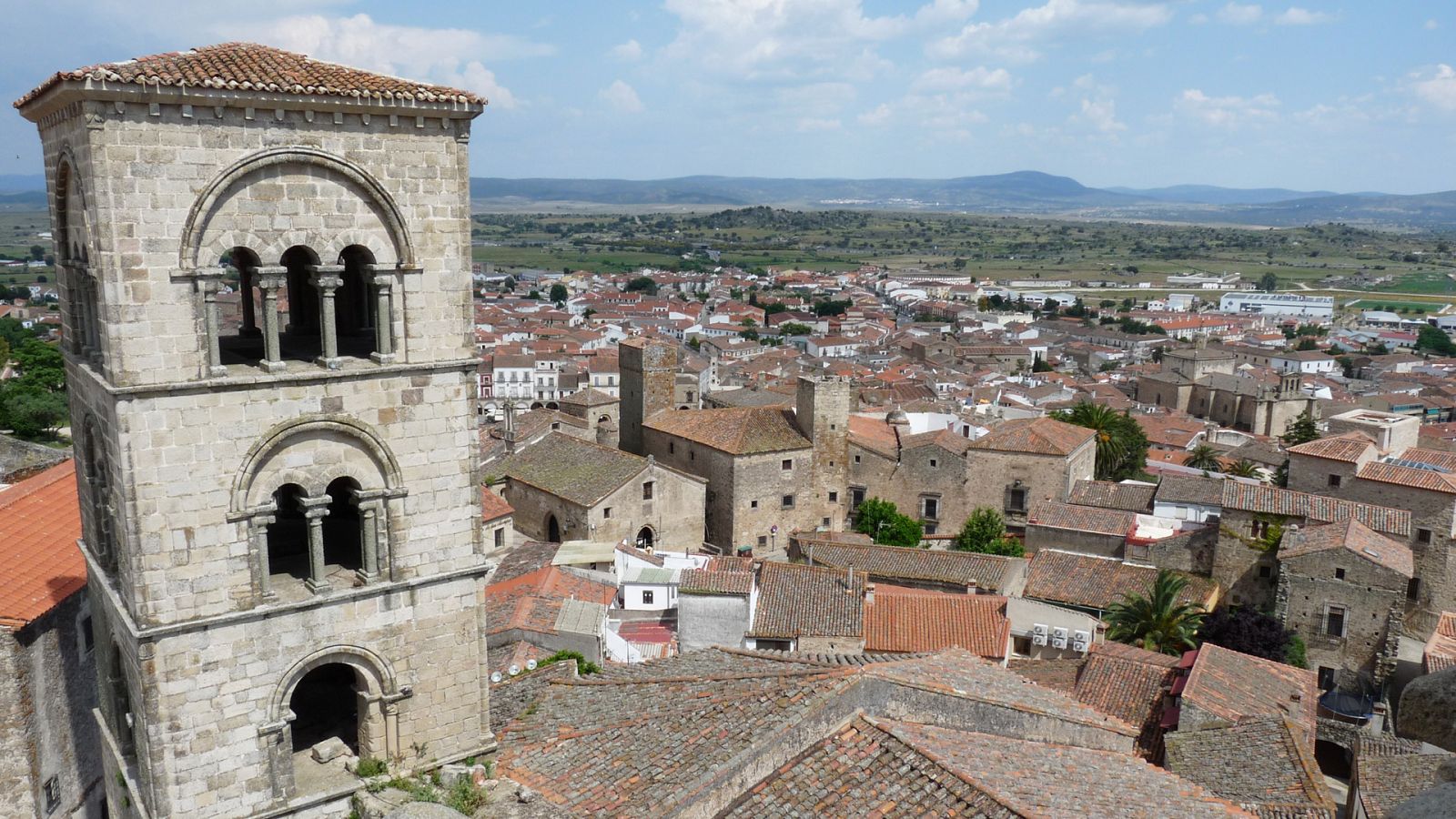 Vistas de Trujillo y de la comarca.