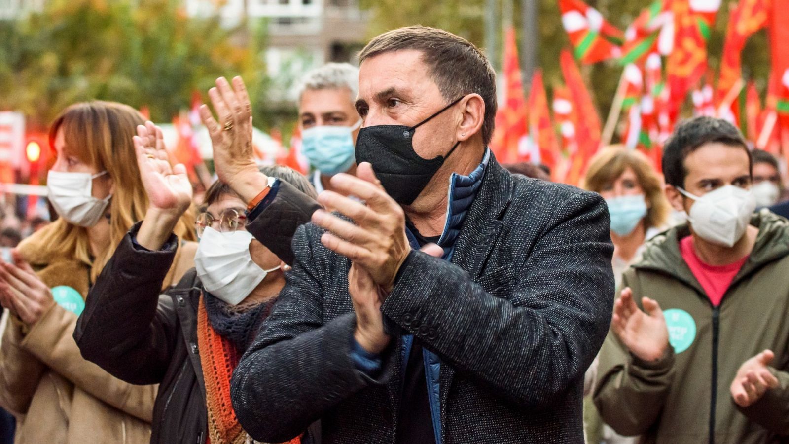 El coordinador general de EH Bildu, Arnaldo Otegi