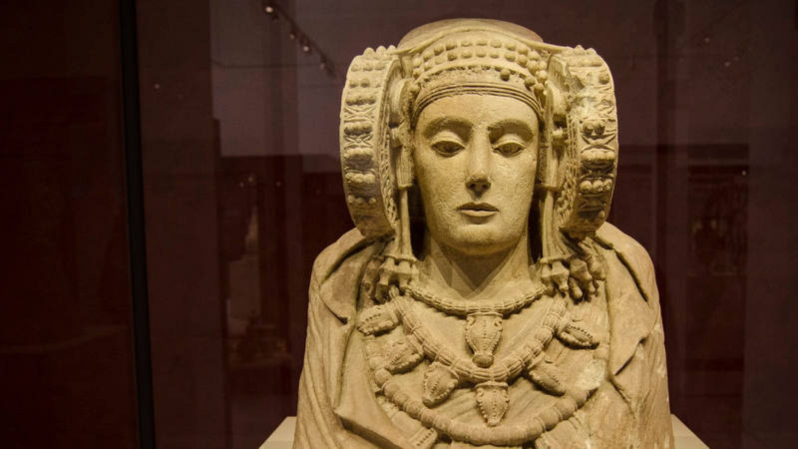  La Dama de Elche, en el Museo Arqueológico Nacional.