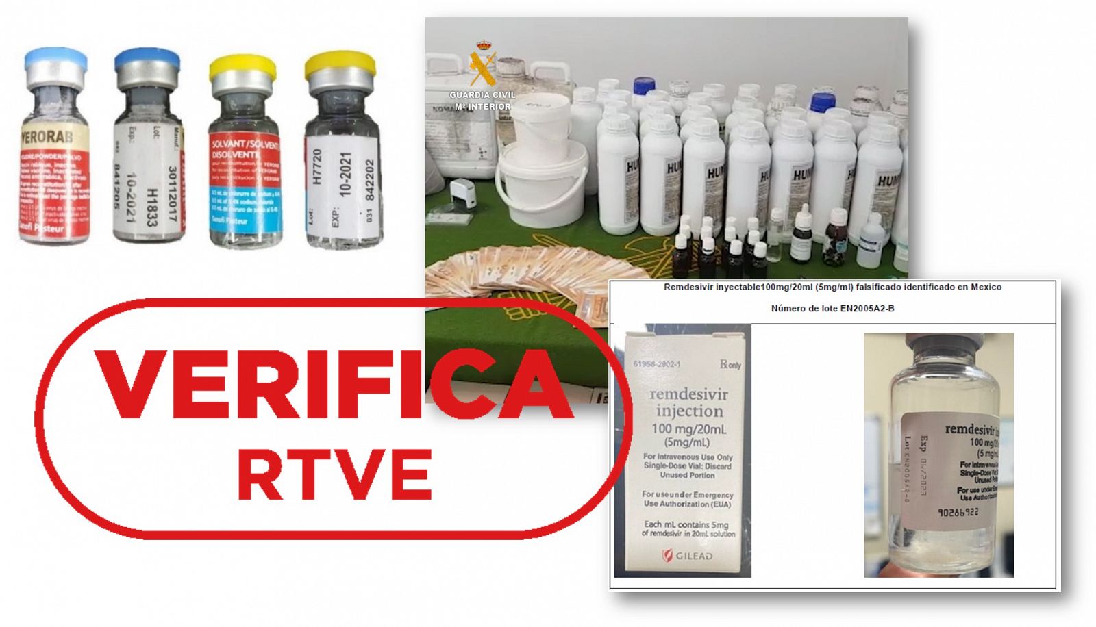 Medicamentos fraudulentos detectados por las autoridades sanitarias