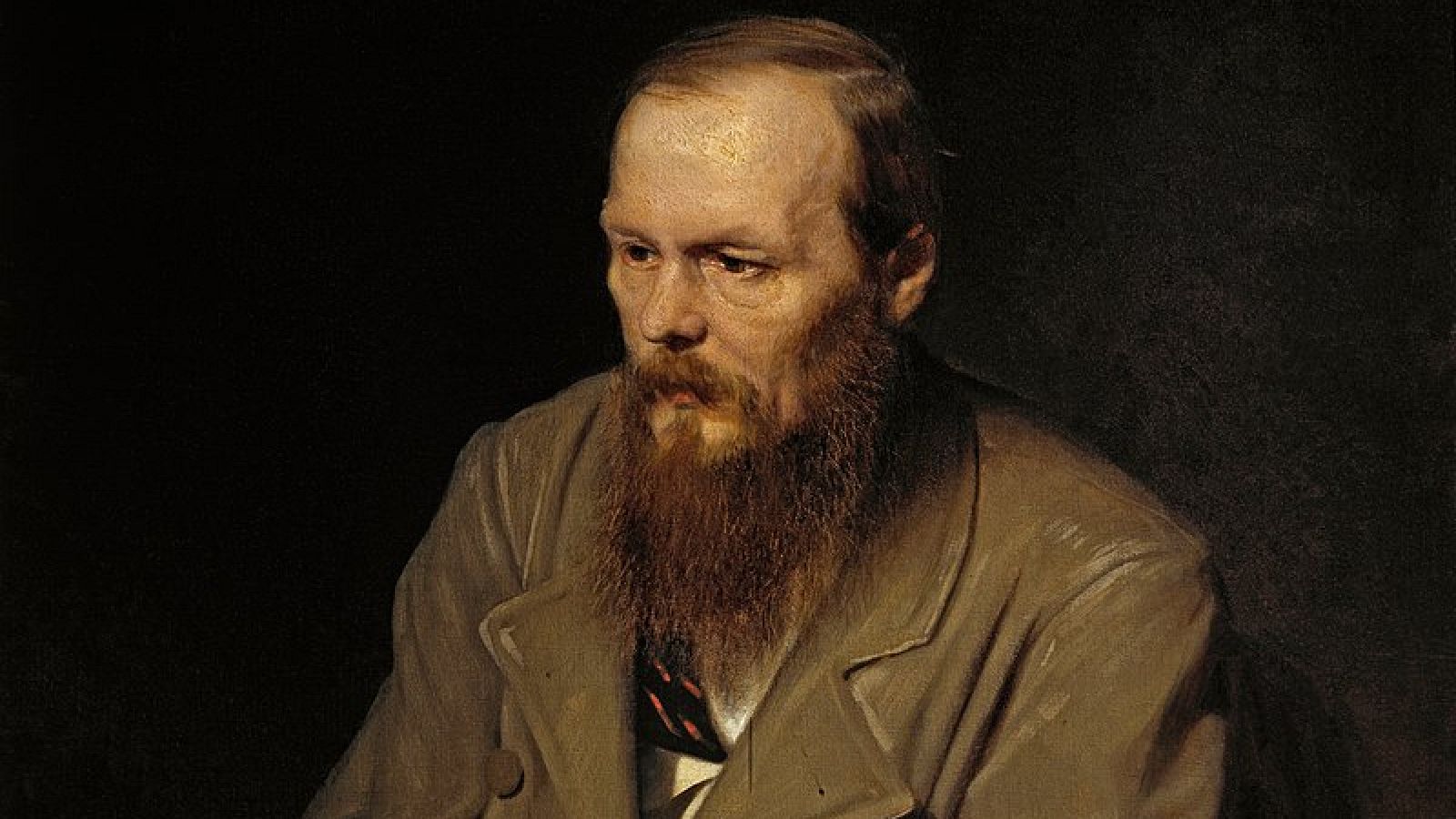 Retrato de Fiódor Dostoyevski (1872) por Vasili Perov (Galería Tretiakov, Moscú)