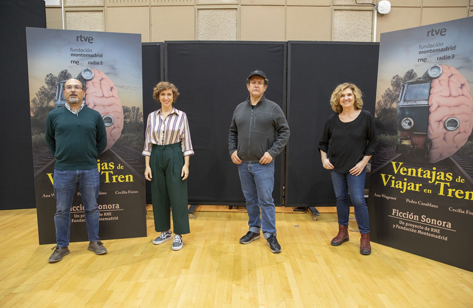 Juan Suárez, Cecilia Freire, Pedro Casablanc y Ana Wagener.