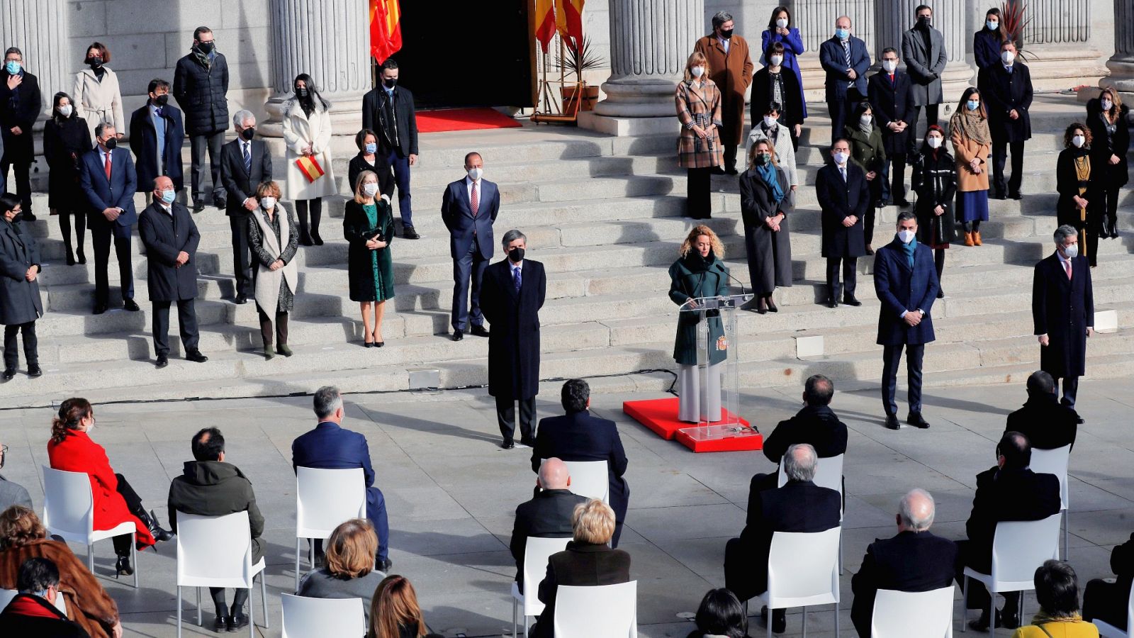 Acto institucional celebrado con motivo de 43 aniversario de la Constitución