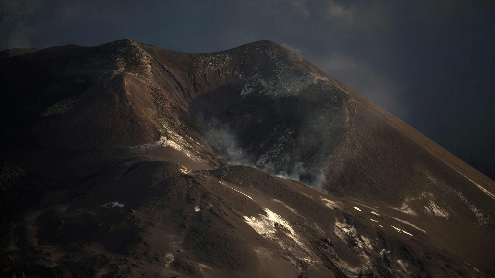 El volcán de Cumbre Vieja, desde el mirador de Tajuya