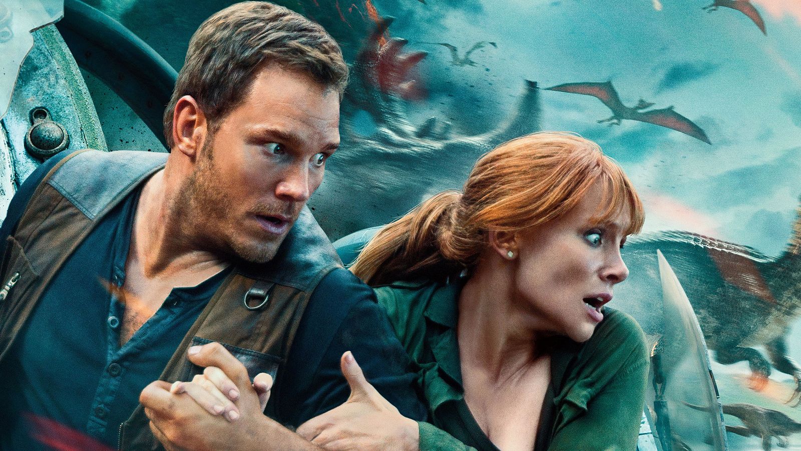 Chris Pratt y Bryce Dallas Howard protagonizan 'Jurassic World: Fallen Kingdom'