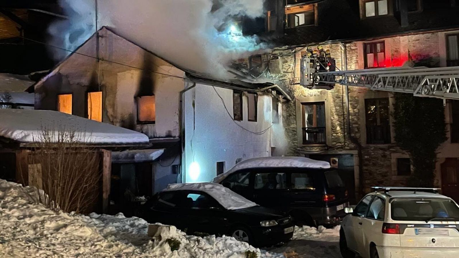 Un home en estat greu ha estat traslladat a l'Hospital de la Cerdanya