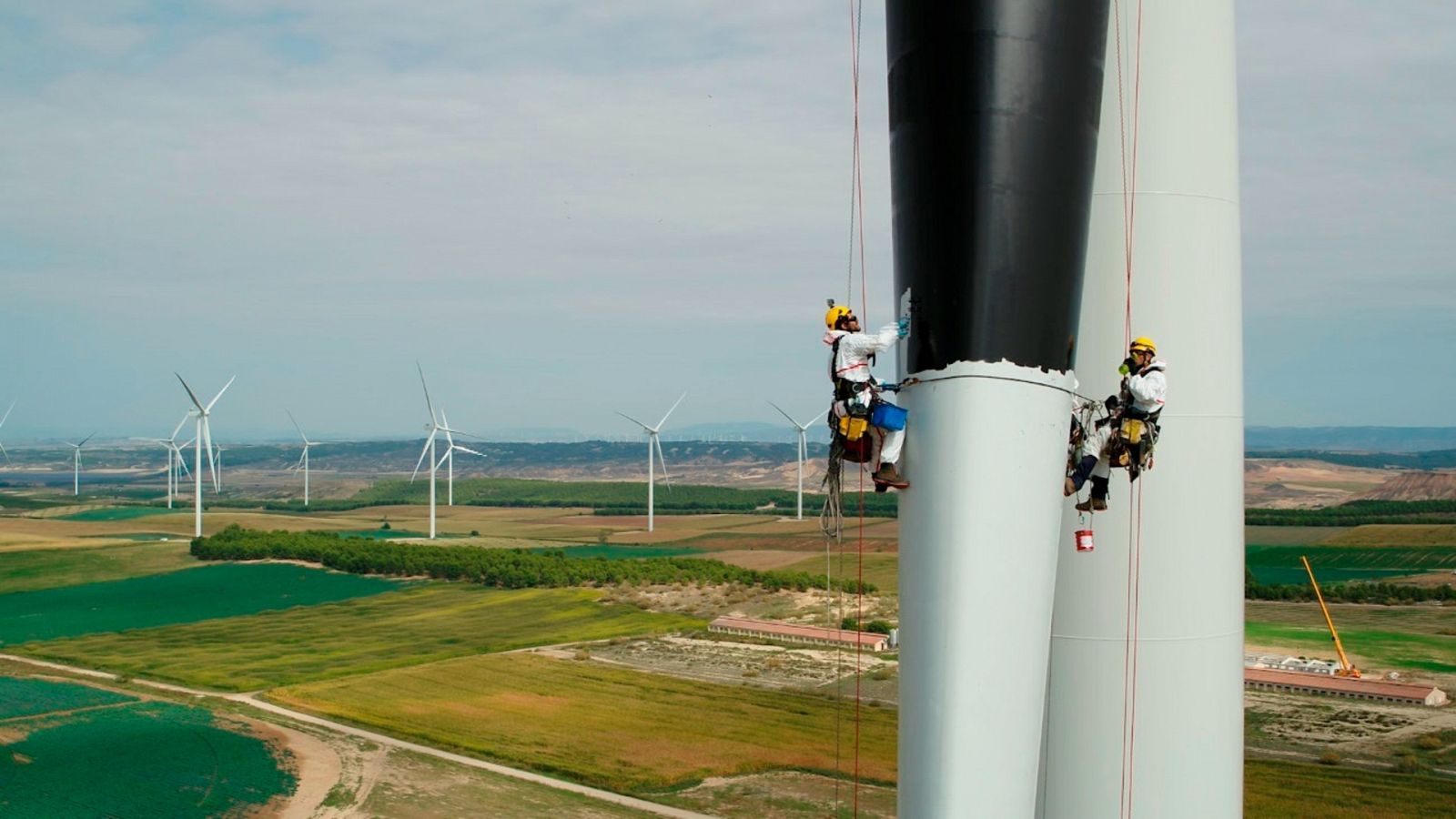 Un parque eólico de Iberdrola