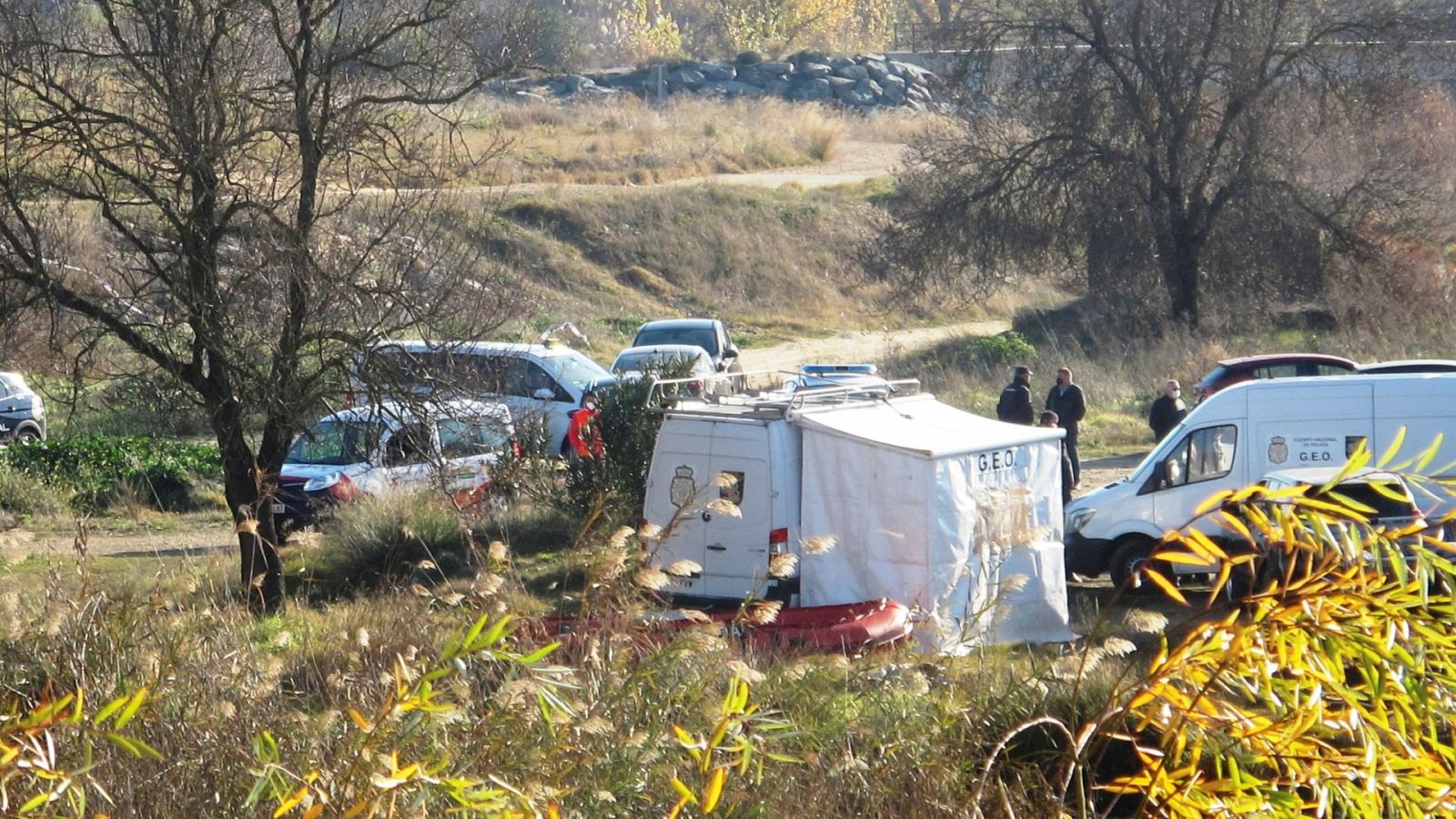 Los equipos especializados de la Policía Nacional hallaron en la zona del río Guadiana, en Badajoz, el cuerpo sin vida de Pablo Sierra