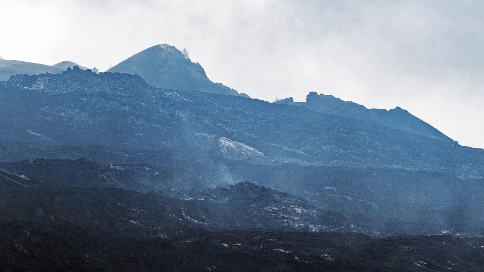 El volcán de Cumbre Vieja lleva diez días sin dar señales de actividad.