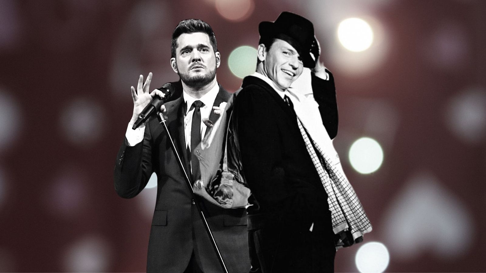 Michael Bublé y Frank Sinatra