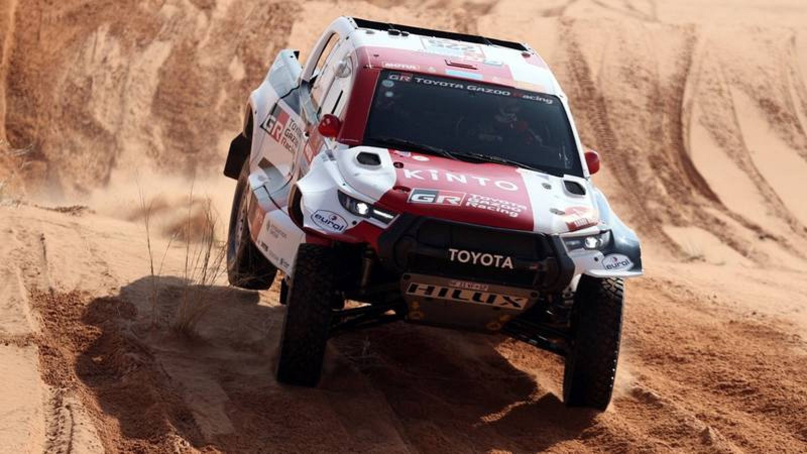 Imagen del piloto sudafrican Henk Lategan en el Dakar 2022. 