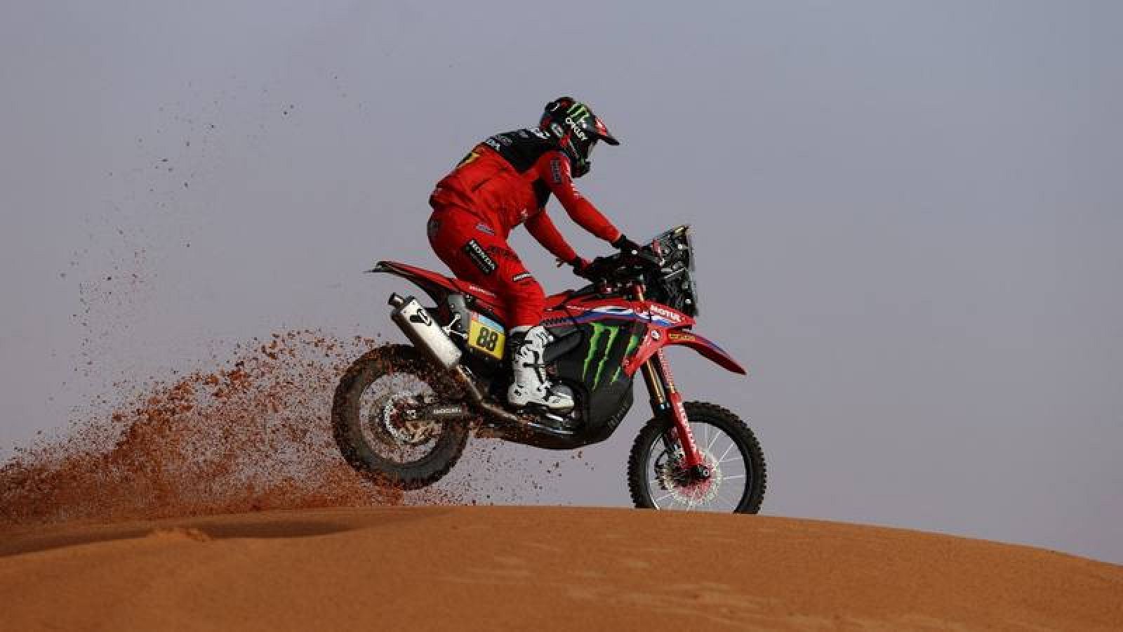 Imagen del piloto español Joan Barreda en el Dakar 2022. 