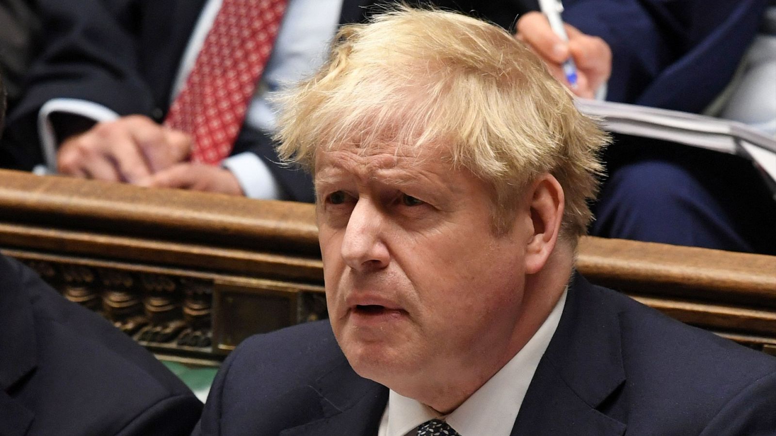  El primer ministro británico, Boris Johnson