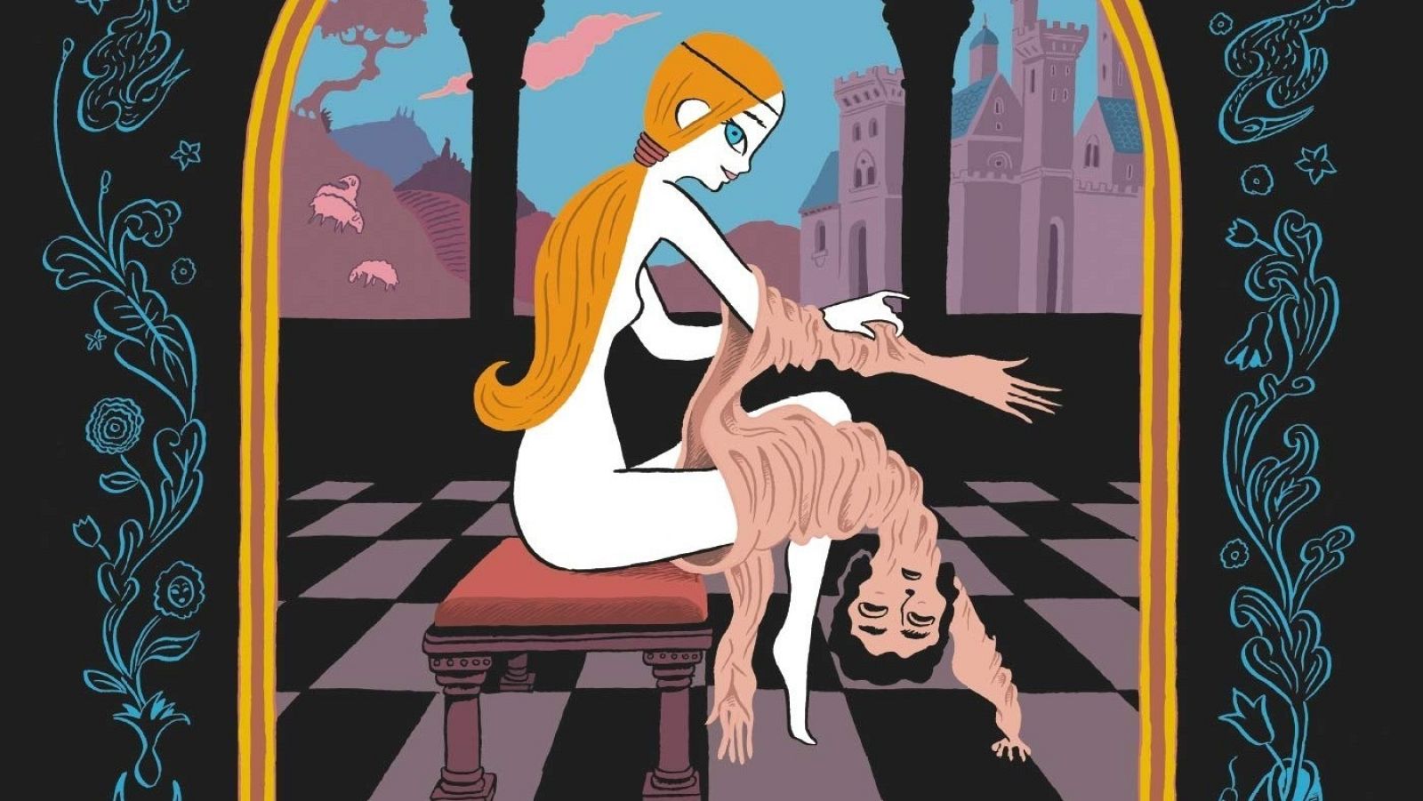 Detalle de la portada de 'Piel de hombre'