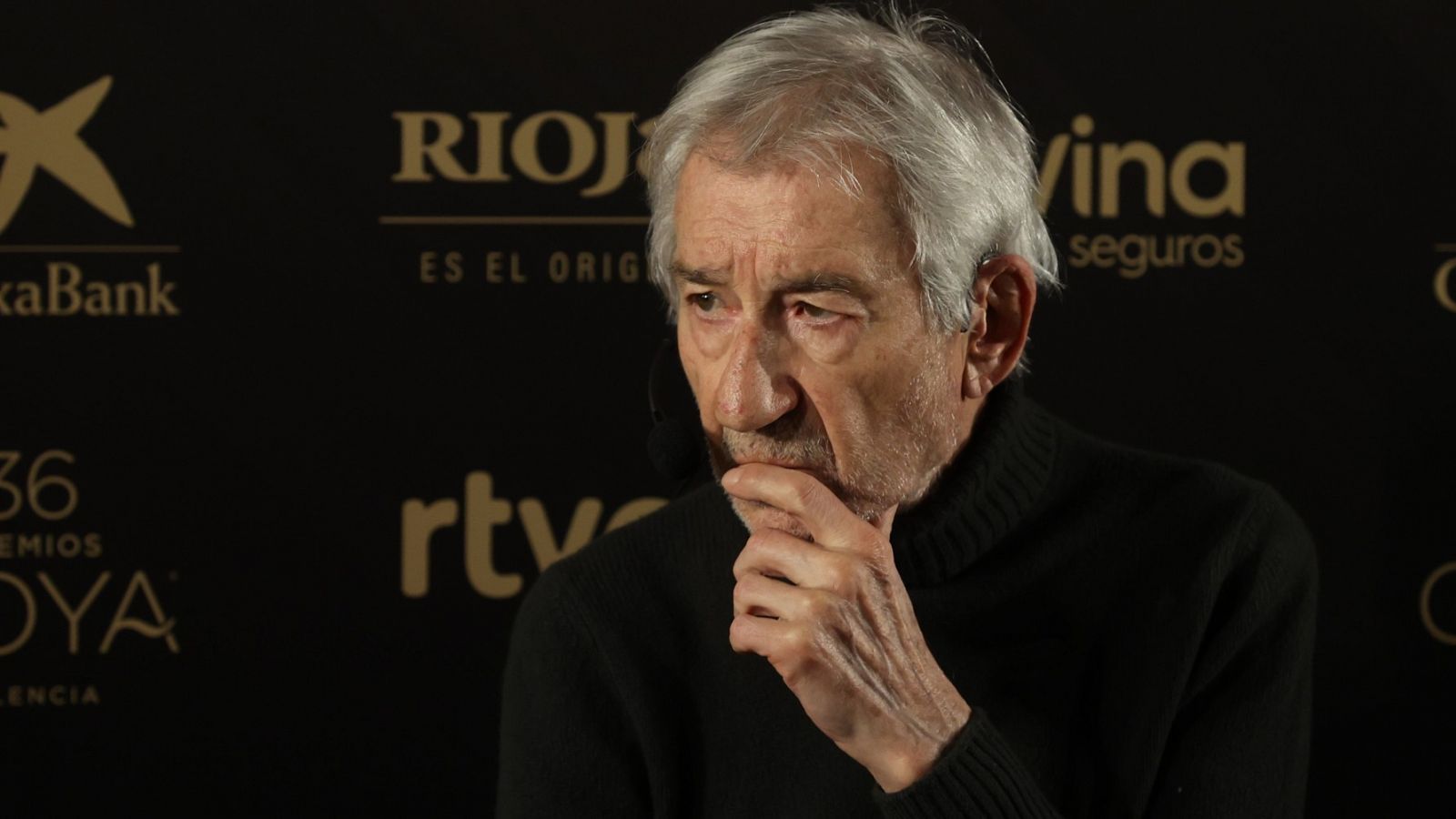 José Sacristán, Goya de Honor 2022, en la Academia de Cine.