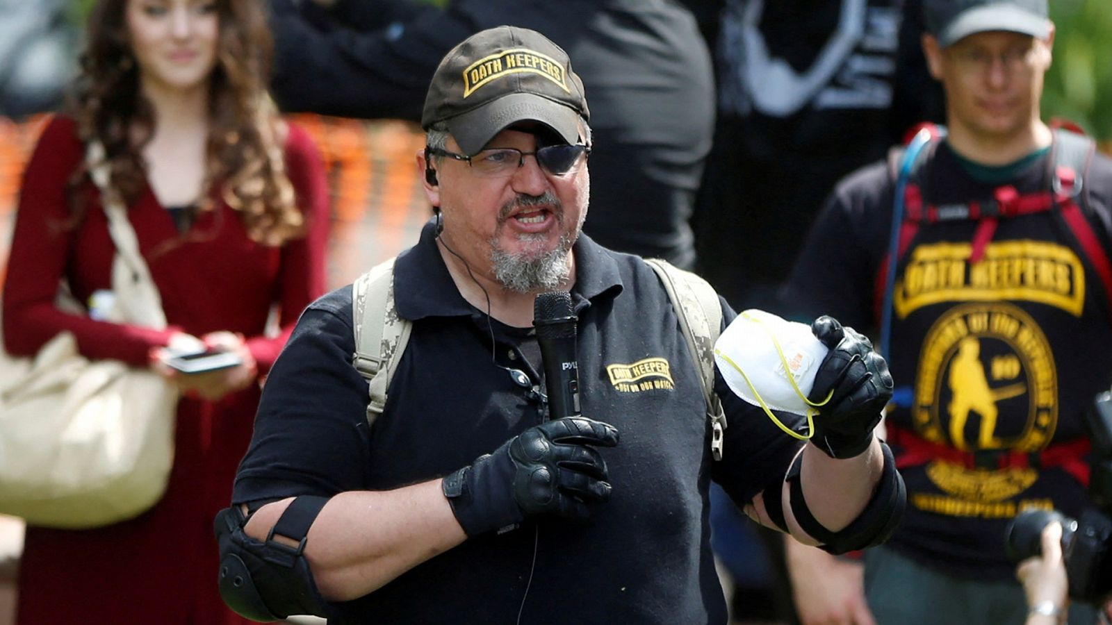 El fundador de los Oath Keepers, Stewart Rhodes