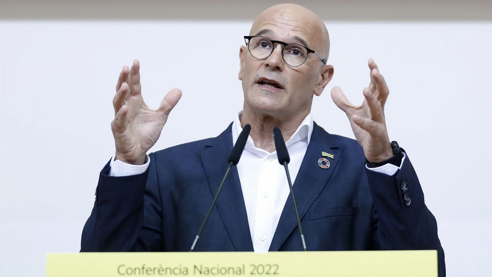 El vicesecretario general de Prospectiva y Agenda 2030 de ERC, Raül Romeva