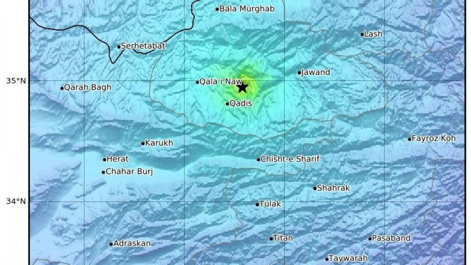 Al menos 20 personas, entre ellos varios niños, han muerto tras un terremoto de 5,3 grados en Afganistán.