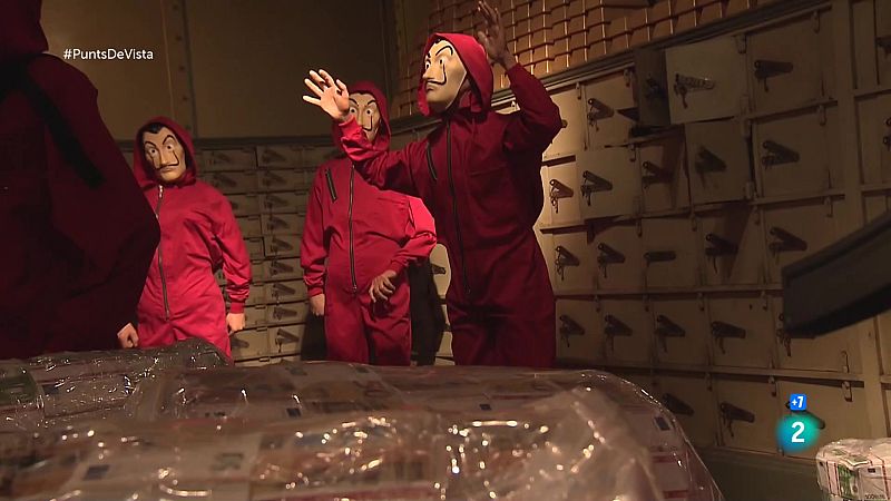 Els personatges de "La Casa de Papel" al Museu de Cera de Barcelona