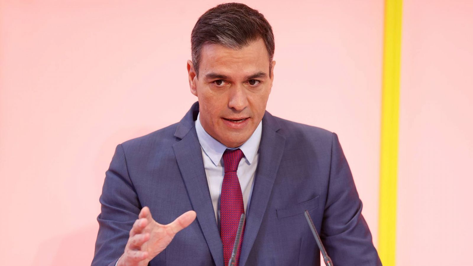 El presidente del Gobierno, Pedro Sánchez, en la Feria Internacional de Turismo FITUR 2022