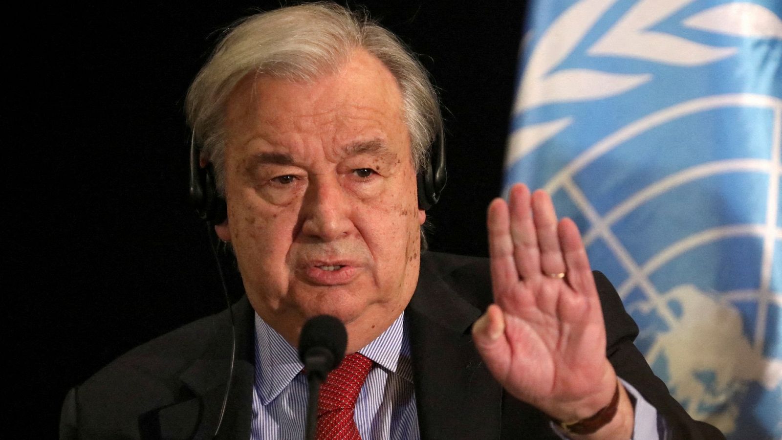 El secretario general de la ONU, António Guterres