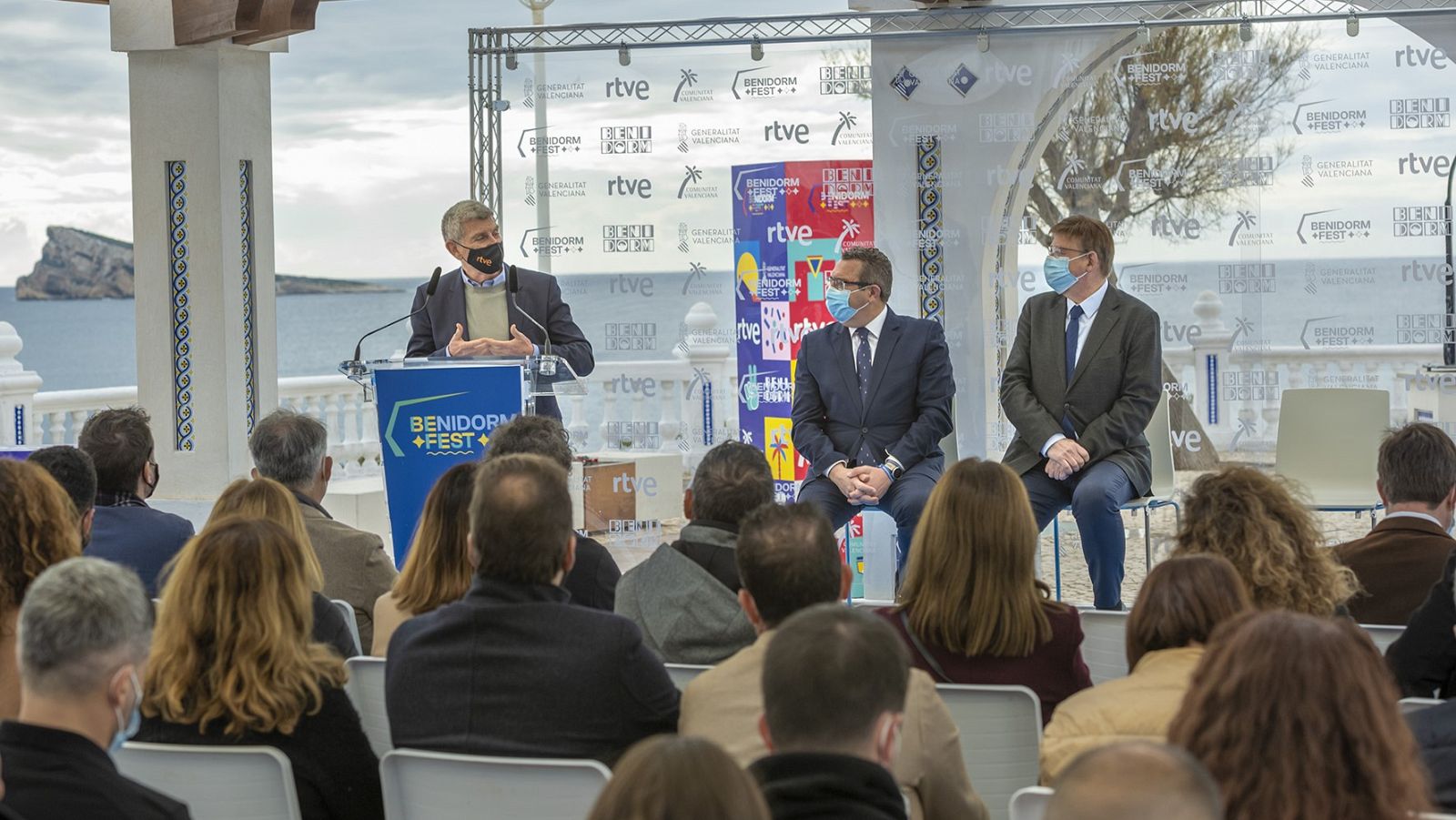 Rueda de prensa en Benidorm