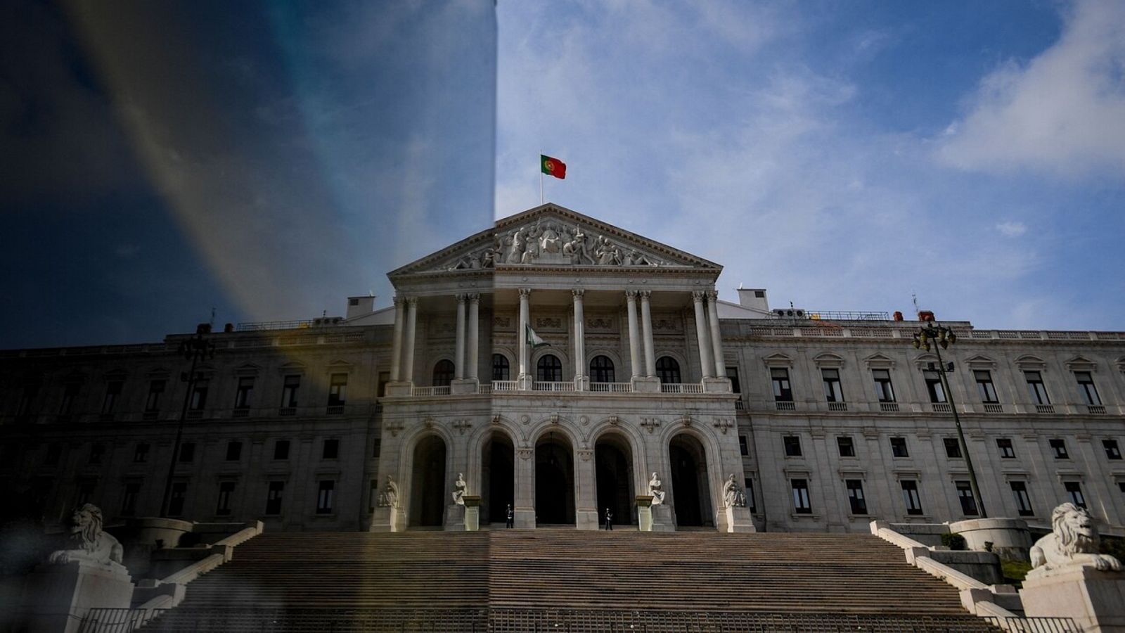 Imagen del Parlamento de Portugal. PATRICIA DE MELO MOREIRA / AFP