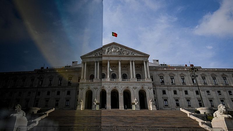 Imagen del Parlamento de Portugal. PATRICIA DE MELO MOREIRA / AFP