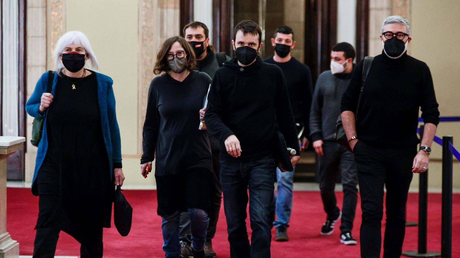 El diputado de la CUP y secretario tercero del Parlament, Pau Juvillà 