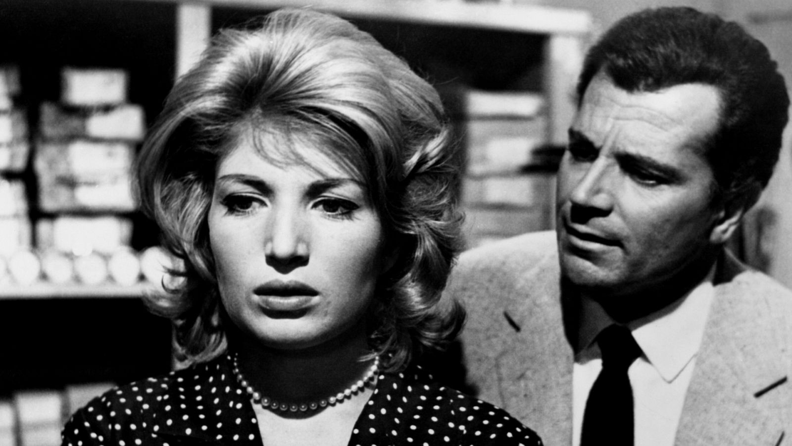 La actriz Monica Vitti en la película 'La aventura'