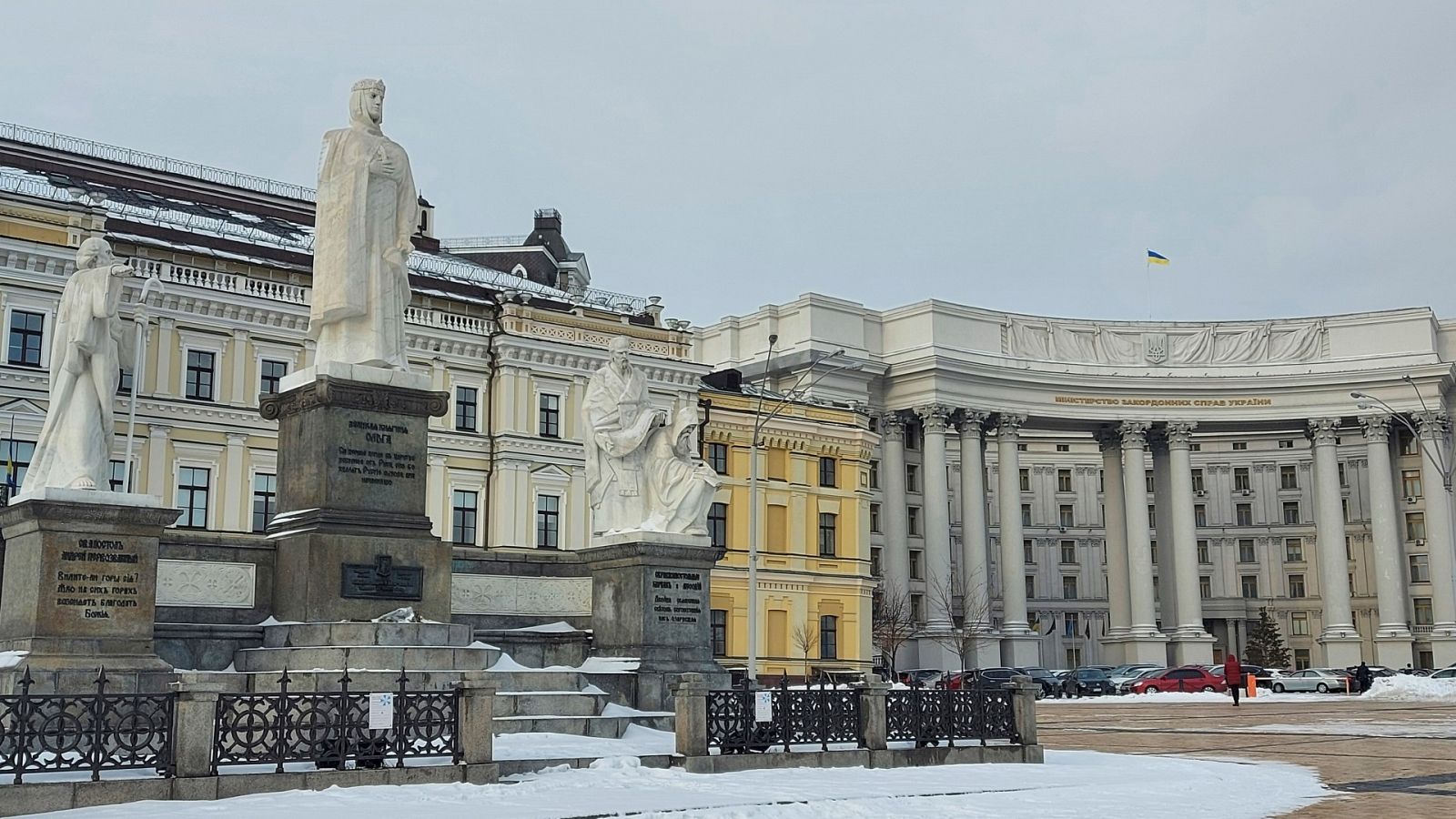 Fotografía del centro de Kiev (Ucrania)