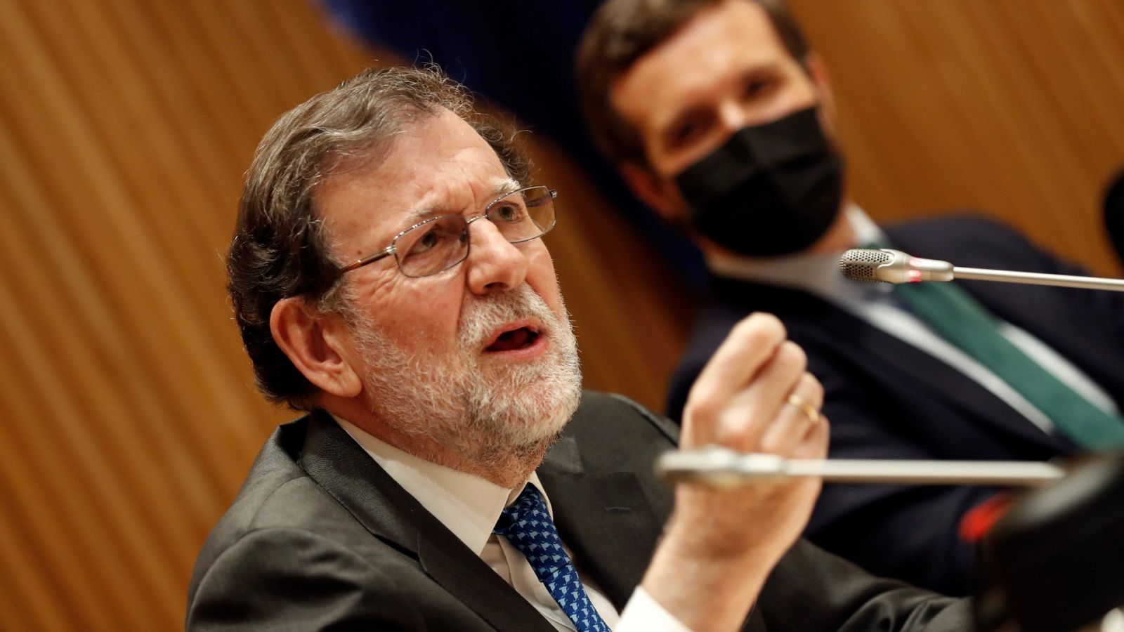 El expresidente del gobierno, Mariano Rajoy 