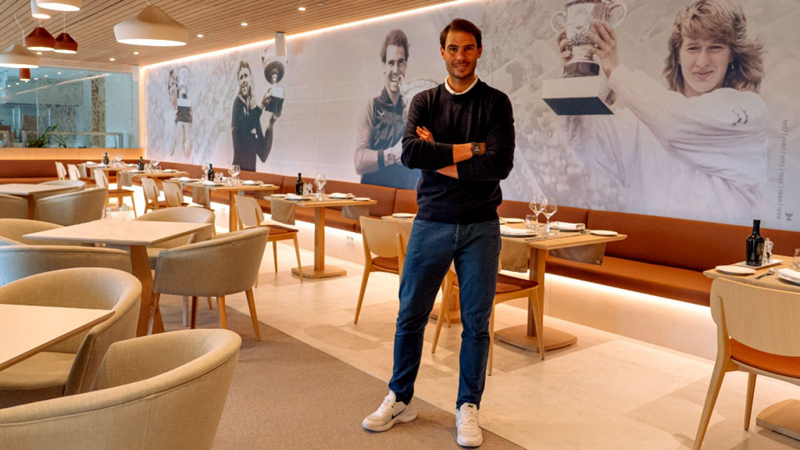 Roland Garros es el nombre del restaurante de Rafa Nadal en su academia de Manacor.