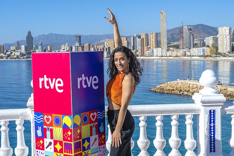 Chanel posa antes de la final